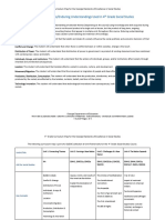 Social Studies 4th Grade Curriculum Map