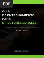 Guía de 12 Ejercicios para Todo Director Coral