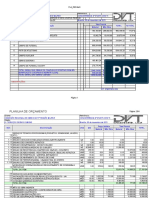 Planilha de Orçamento - Licitação