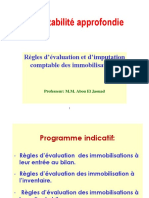 Comptabilite Approfondie Evaluation Des Immobilisations PDF