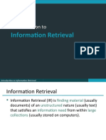 Introduction To: Information Retrieval