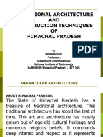 Traditional Architecture AND Construction Techniques OF Himachal Pradesh