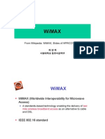 Wimax: From Wikipedia: Wimax, Slides of Apricot 2006