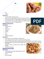 Receta de Costillas Adobadas