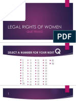 Quiz - Legal Rights of Women