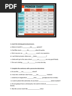 Insert The Missing Personal Pronouns