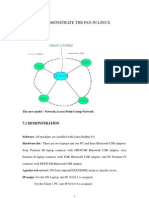 Chapter 7 Demonstrate The Pan in Linux System: 7.1 Demonstration