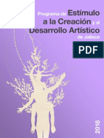 Pecda 2018 Programa de Estimulo A La Creacion 4