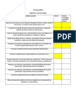 Transversalidad Calculo Integral