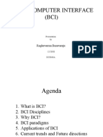 Brain-Computer Interface (BCI) : Raghuvarma Basavaraju