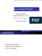 Building A Drupal Theme
