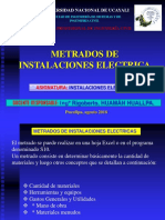 Metrados de Instalaciones Electricas