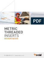 Metric Threaded Inserts: Design Guide