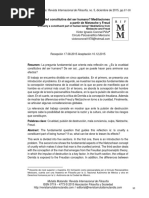 ¿Es La Crueldad Constitutiva Del Ser Humano? Meditaciones A Partir de Nietzsche y Freud