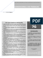 Quadrix 2013 CFP Especialista em Psicologia Organizacional e Do Trabalho Prova PDF