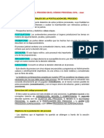 La Postulación Del Proceso en El Código Procesal Civil 1