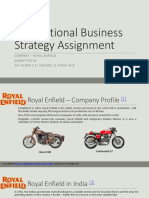 Royal Enfield Business Strategy