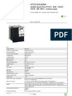 Altivar 312 Variable Frequency Drives VFD - ATV312HU40N4