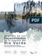 Análisis de Los Escurrimientos de La Cuenca Del Río Verde