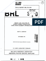 Design and Analysis of Kinetic Energy Projectiles Using Finite Element Optimization