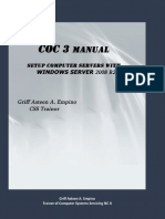 COC 3 - Setup Computer Servers by Griff Asteen A. Empino