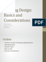 Lighting Design Basics and Considerations PDF