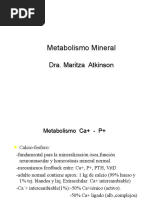 Metabolismo Mineral y OP