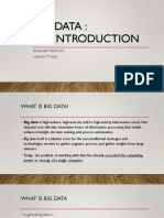 Part 1 - Introduction To Big Data