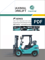 Maximal LPG Forklift Nissan