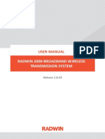 User Manual RADWIN 2000 PDF