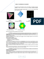 Áreas y Volúmenes de Poliedros