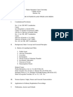 Course Outline in Land Titles and Deeds