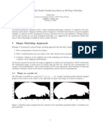 Abstraction: Technical Report: Bat Skulls Classification Based On 2D Shape Matching