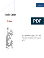 Dossier de Presse Fables Maurice Careme PDF