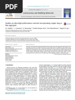 Studies On Ultra High Performance Concrete Incorporating Copper Slag As Fine Aggregate