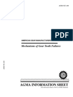 AGMA 912-A04, Mechanisms of Gear Tooth Failures PDF