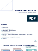 Initiating Basal Insulin: Dr. Miftahurachman, Sppd-Kemd, M.Kes, Finasim