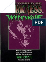 The World of Darkness Werewolf: Watcher