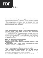 Literature Review: 2.1 Evacuation Procedures of Young Children