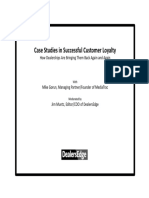 Case Studies in Successful Customer Loyalty: How Dealerships Are Bringing Them Back Again and Again