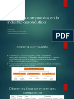 Materiales Compuestos en La Industria Aeronáutica