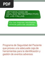 Analisis de Causa en Seguridad de Pacientes