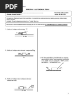 2PC - 2B - Trabajo Mecánico - Fisica 5to Sec YMCA - B