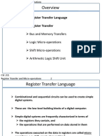 Register Transfer and Micro Operations