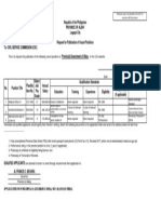 CS Form No. 9: Series of 2017