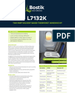 Two Part Solvent Based Thermoset Adhesive Kit