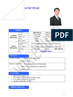 Curriculum Vitae: Contact Information