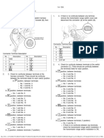 A/T Gear Position Indicator: Transmission Range Switch Test 4-Door Model 14-159