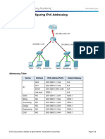 Packet Tracer - Configuring Ipv6 Addressing: Topology