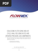 CS47 - Coalescing Filter Sizing Using Rated and Specified DP Components